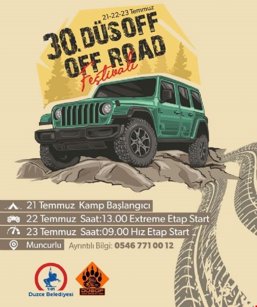 DÜSOFF OFF ROAD FESTİVALİ BAŞLIYOR!