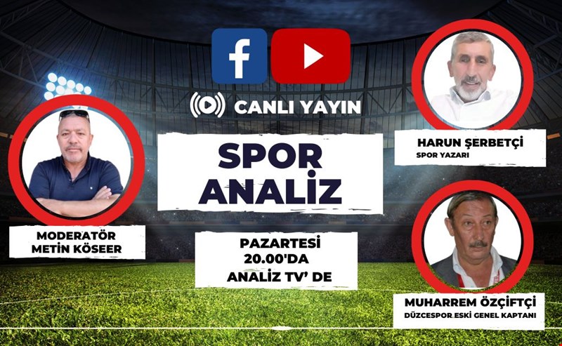 DÜZCE ANALİZ TÜM HIZIYLA DEVAM EDİYOR