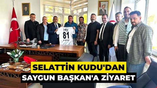 DÜZCE'DE İKİ BÜYÜK AŞK BİR ARAYA GELDİ! SAYGUN'A ANLAMLI ZİYARET