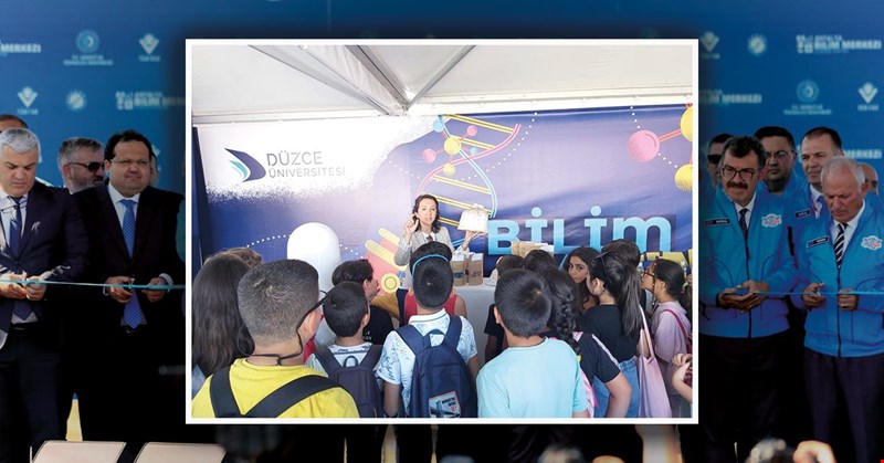 Düzce Üniversitesi’ne Antalya Bilim Festivali’nde Yoğun İlgi