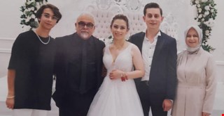 DÜZCE'NİN TANINMIŞ İSİMLERİ, MÜCAHİT ÖZCAN'IN KIZININ DÜĞÜNÜNDE BİR ARAYA GELDİ