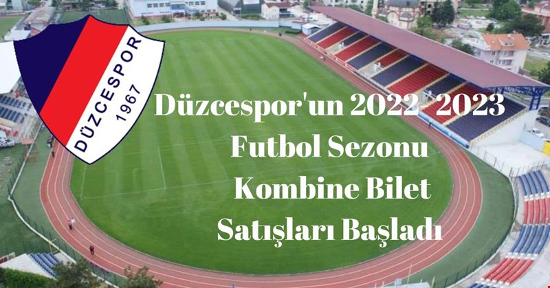 Düzcespor'un 2022- 2023 Futbol Sezonu Kombine Bilet Satışları Başladı