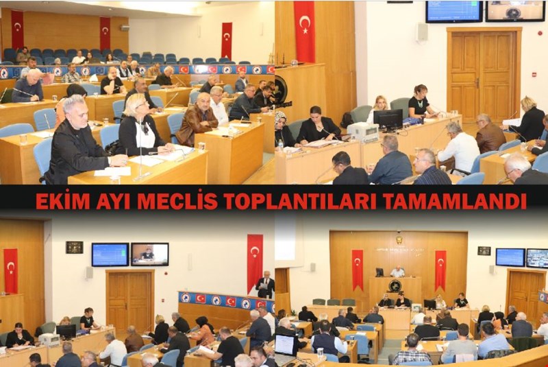 EKİM AYI MECLİS TOPLANTILARI TAMAMLANDI