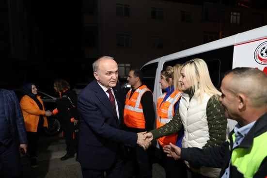 EKİPMAN TEDARİĞİ KONUSUNDA DESTEK SÖZÜ VERDİ