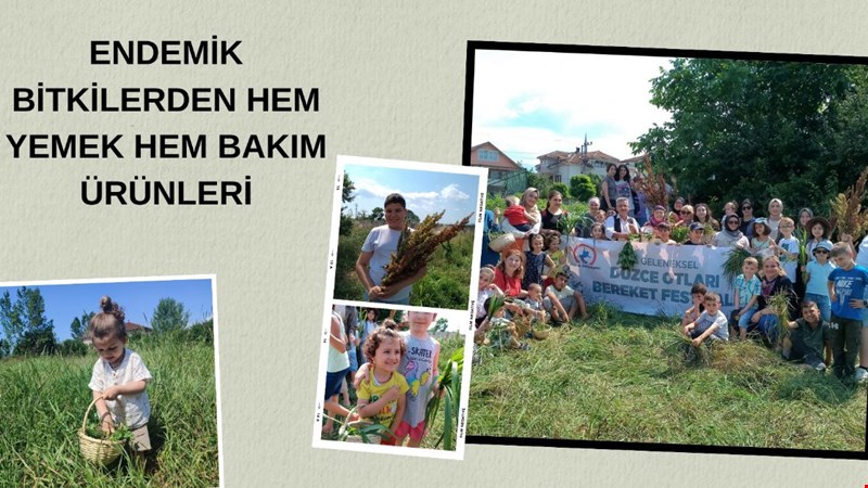 ENDEMİK BİTKİLERDEN HEM YEMEK HEM BAKIM ÜRÜNLERİ