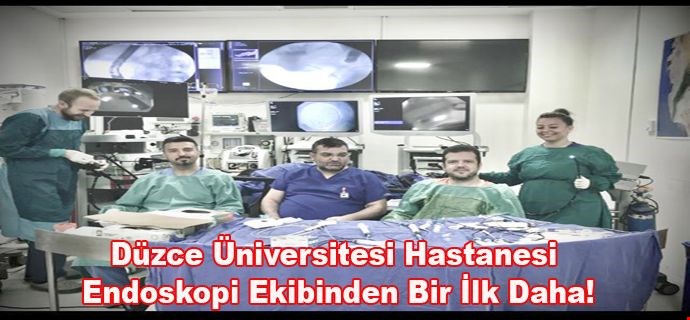 Endoskopi Ekibinden Bir İlk Daha!