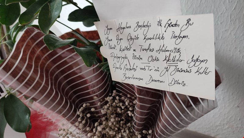 ERDOĞAN BIYIK'TAN ANALİZ GAZETESİNE TEBRİK MESAJI