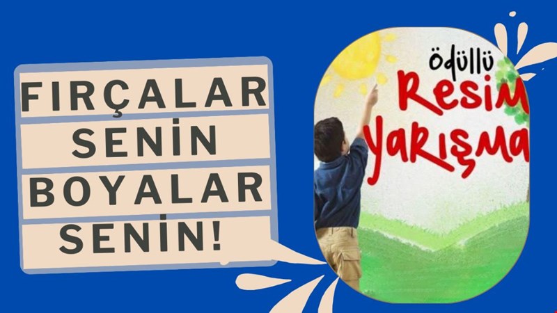 FIRÇALAR SENİN BOYALAR SENİN