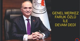 GENEL MERKEZ: "DÜZCE'DE FARUK ÖZLÜ İLE DEVAM"