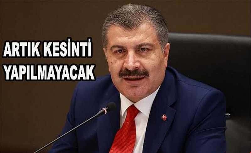BAKAN KOCA DUYURDU!