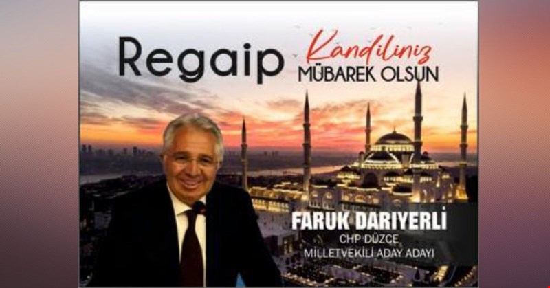 KANDİLİNİZ MÜBAREK OLSUN
