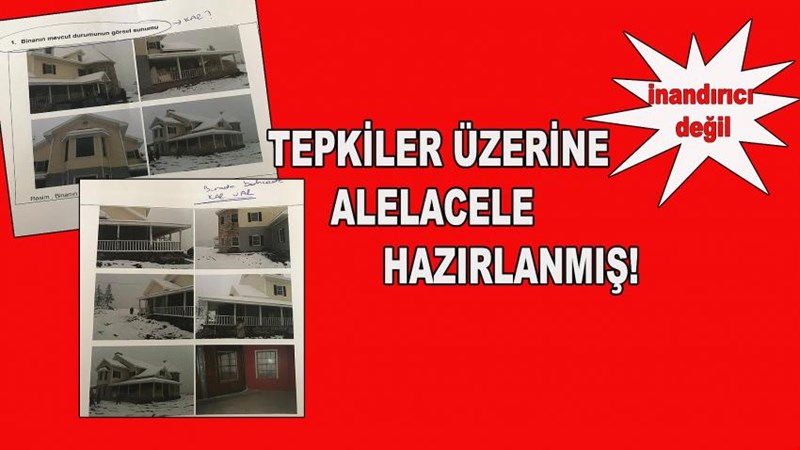 BELEDİYEDEN İYİ PARTİYE ÖN RAPOR