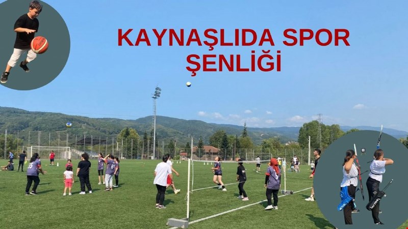 KAYNAŞLIDA SPOR ŞENLİĞİ