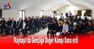 Kaynaşlı da Gençliğe Değer Kampı Sona erdi