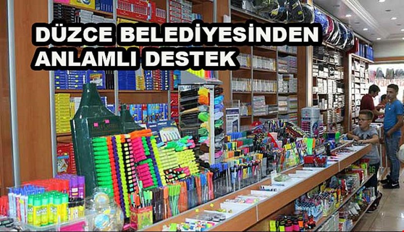 KIRTASİYE ÇEKLERİ SEVİNDİRDİ