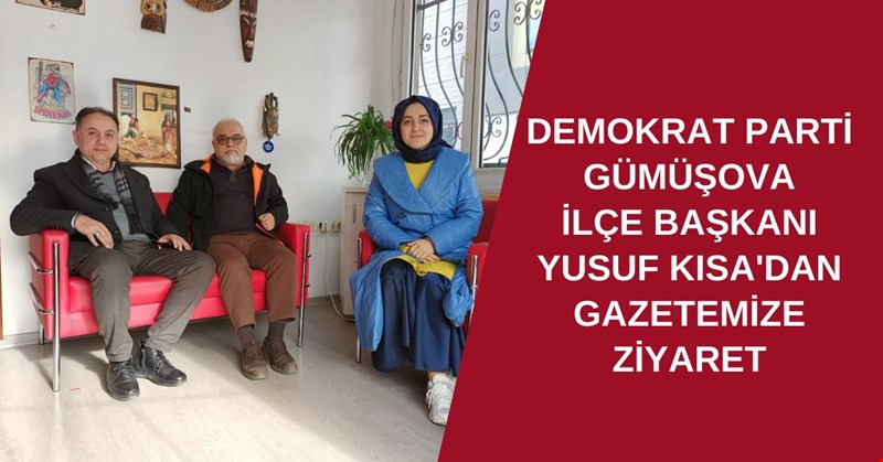 KISA GAZETEMİZİ ZİYARET ETTİ