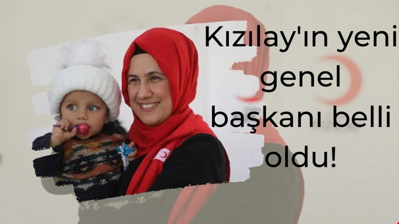 Kızılay'ın yeni genel başkanı belli oldu!