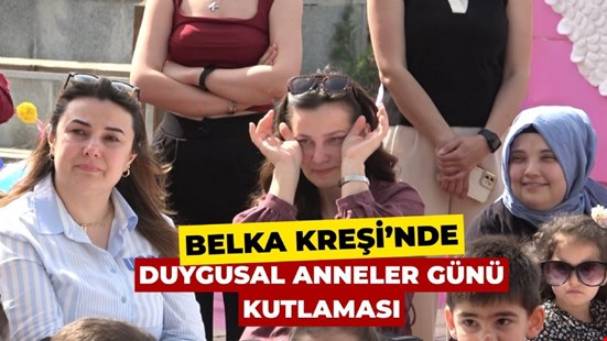 MİNİKLER ANNELERİNİ UNUTMADI!