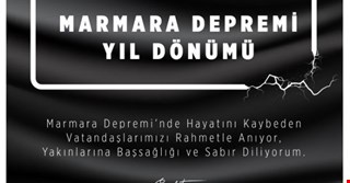 Marmara Depreminin 23. yıl dönümü