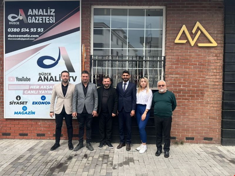Memleket Partisi'nden Gazetemize ziyaret