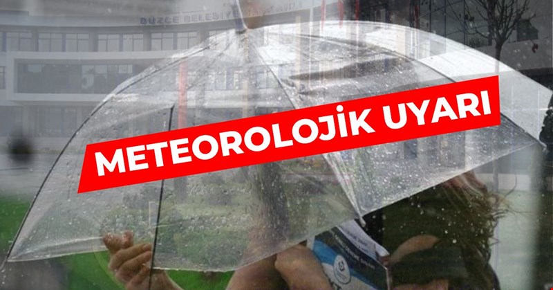 METEOROLOJİK UYARI