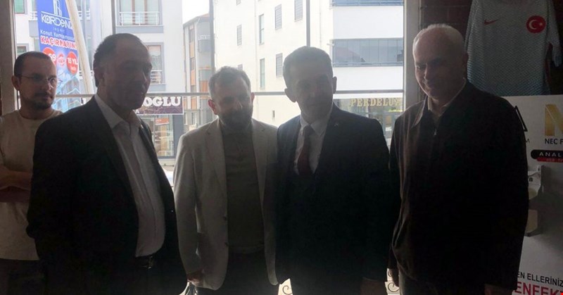 MHP DÜZCE TEŞKİLATINDAN GAZETEMİZE ZİYARET
