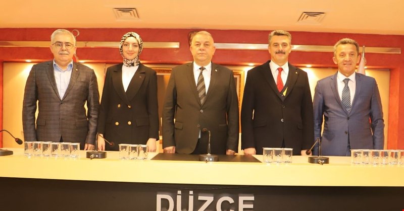 MHP Milletvekili Adaylarından Düzce TSO’ya Ziyaret