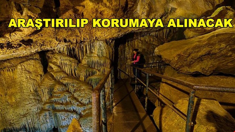 DÜZCE MAĞARALARI MERCEK ALTINDA
