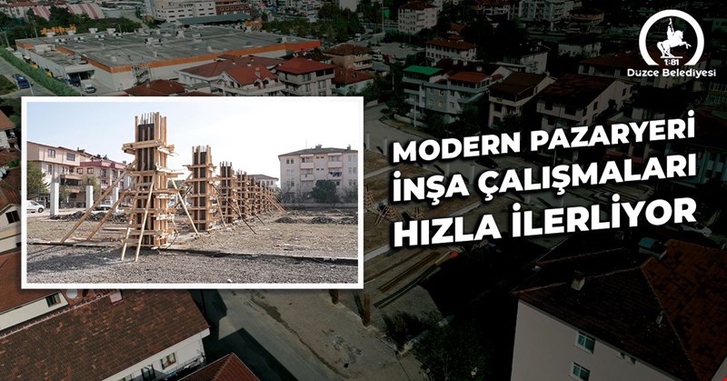 MODERN PAZARYERİ HAMİDİYE’YE YAKIŞACAK
