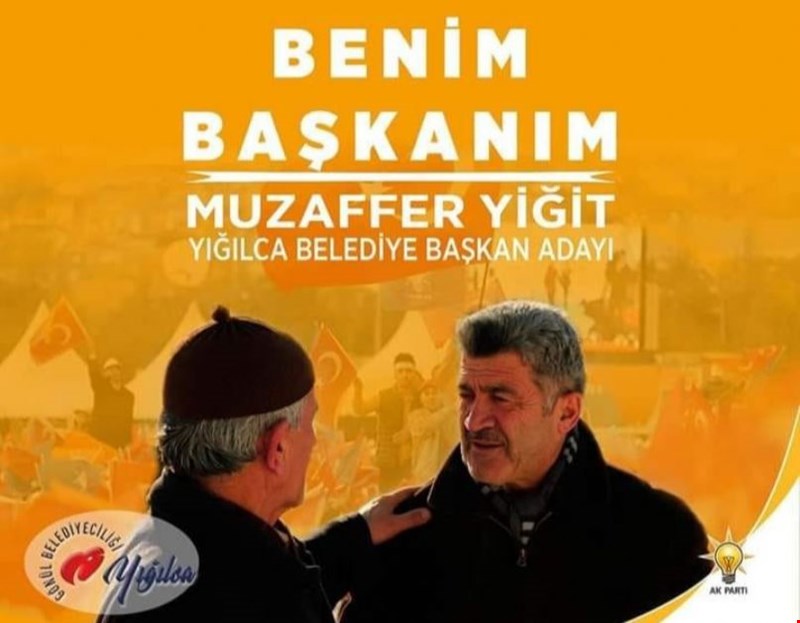 Muzaffer Yiğit Adaylığını Açıkladı.