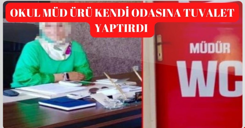 Müdüre Özel Tuvalet