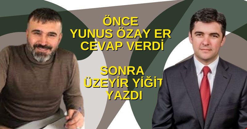 Önce ER, Sonra YİĞİT Yazdı.