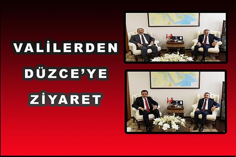VALİLERDEN DÜZCE'YE ZİYARET