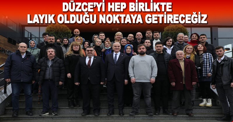 ÖZLÜ'DEN KENT KONSEYİNE MESAJ