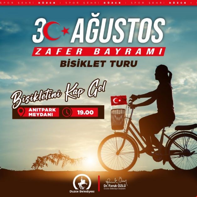 PEDALLAR ZAFER BAYRAMI İÇİN ÇEVRİLECEK