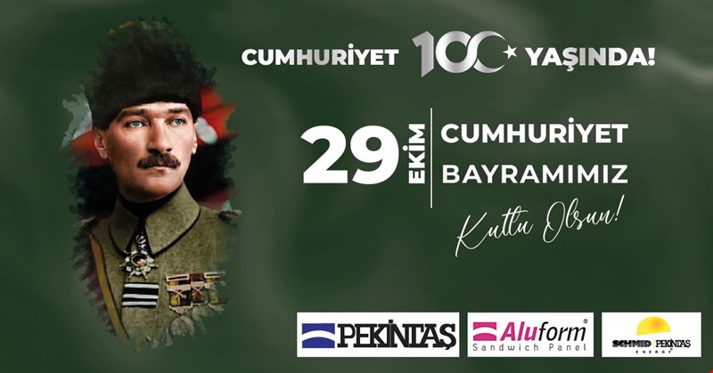 PEKİNTAŞ GROUP CUMHURİYET BAYRAMIMIZI KUTLUYOR