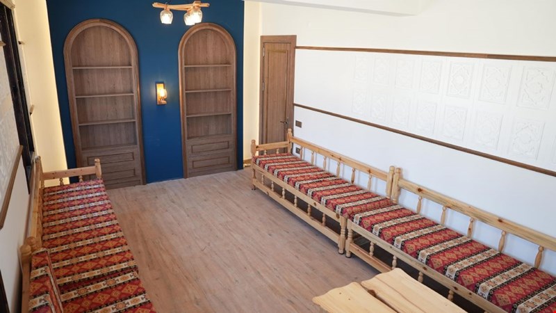 PROJEDE PLANLANAN KAHVALTI EVİ İNŞA EDİLDİ