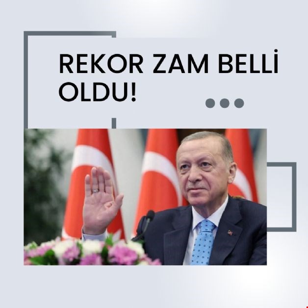 REKOR ZAM BELLİ OLDU!