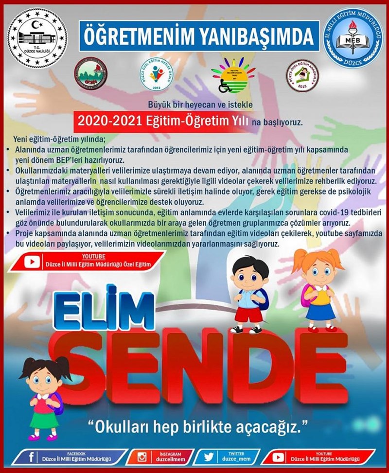 MEM'DEN ELİM SENDE PROJESİ