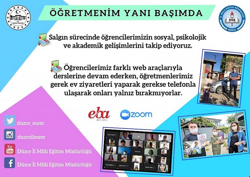ÖĞRENCİ VE VELİLER SÜREKLİ BİLGİLENDİRİLECEK