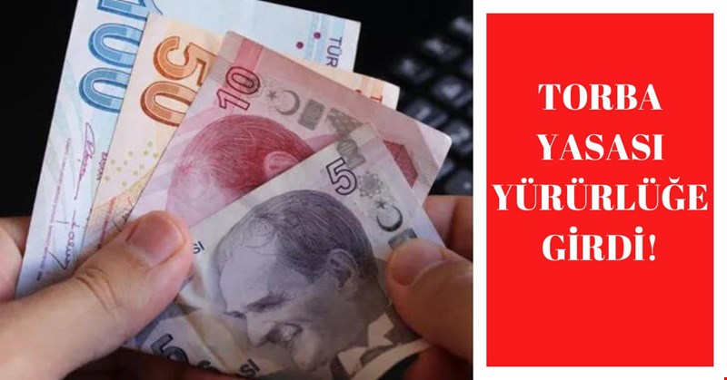 TORBA YASASI YÜRÜRLÜĞE GİRDİ!