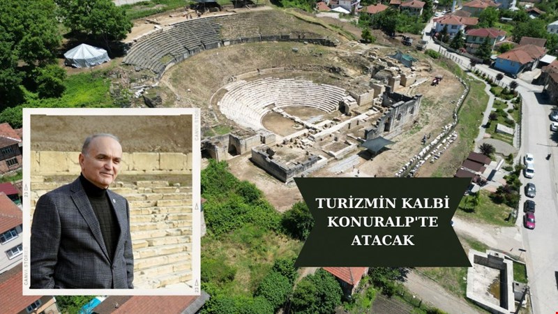 TURİZMİN KALBİ KONURALP'TE ATACAK. HEDEF HAFTADA 10 BİN ZİYARETÇİ!