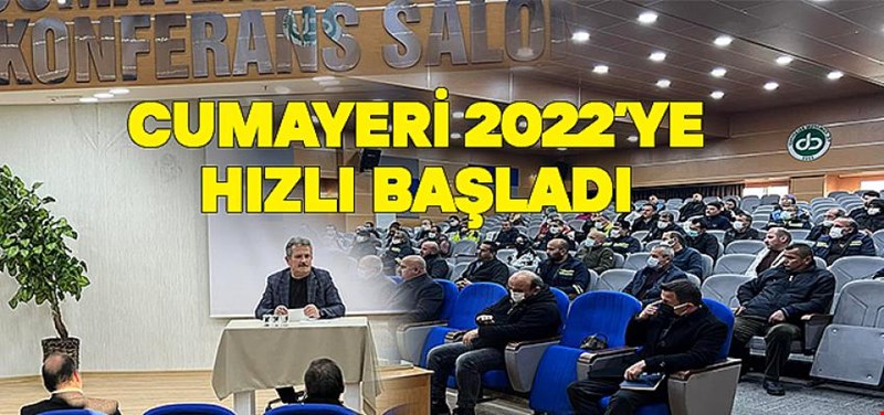CUMAYERİ 2022'YE HIZLI BAŞLADI