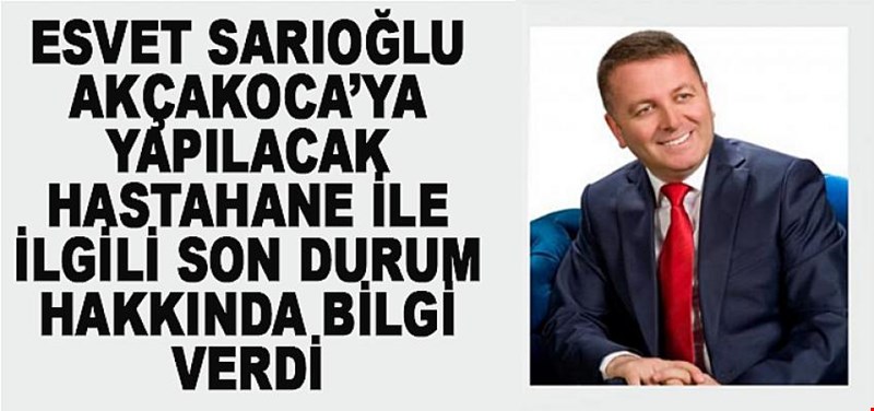 BAŞKAN HASTAHANE İLE İLGİLİ SÜREÇ HAKKINDA KONUŞTU