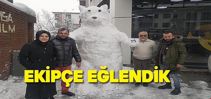ANALİZ EKİBİ KARDAN AYI YAPTI