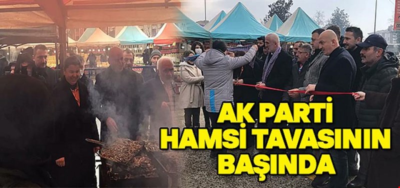 AK PARTİ HAMSİ TAVASININ BAŞINDA