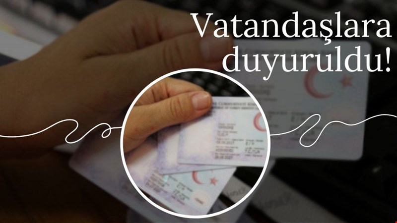VATANDAŞLARA DUYURULDU!