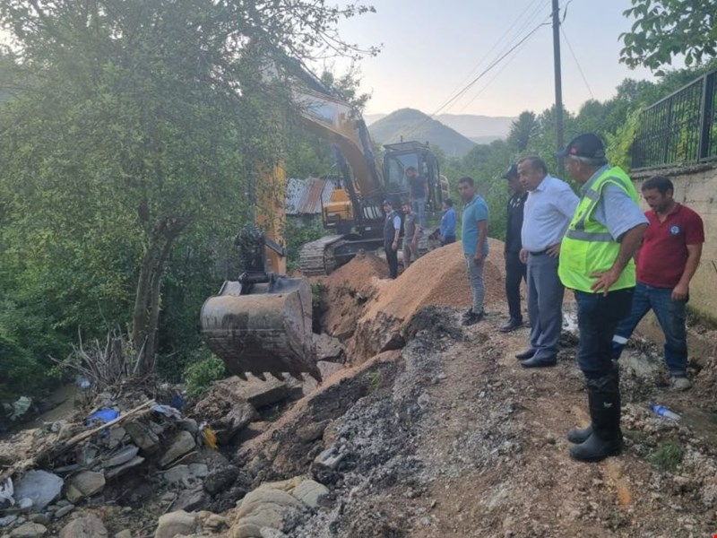 YIĞILCA'DA SU MUSLUKLARDAN YENİDEN AKIYOR!