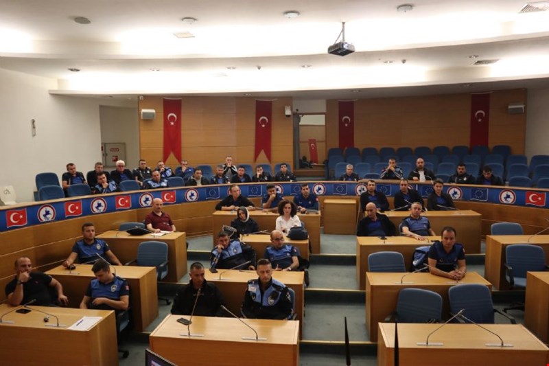 ZABITA PERSONELİ BİLGİLENDİRİLDİ